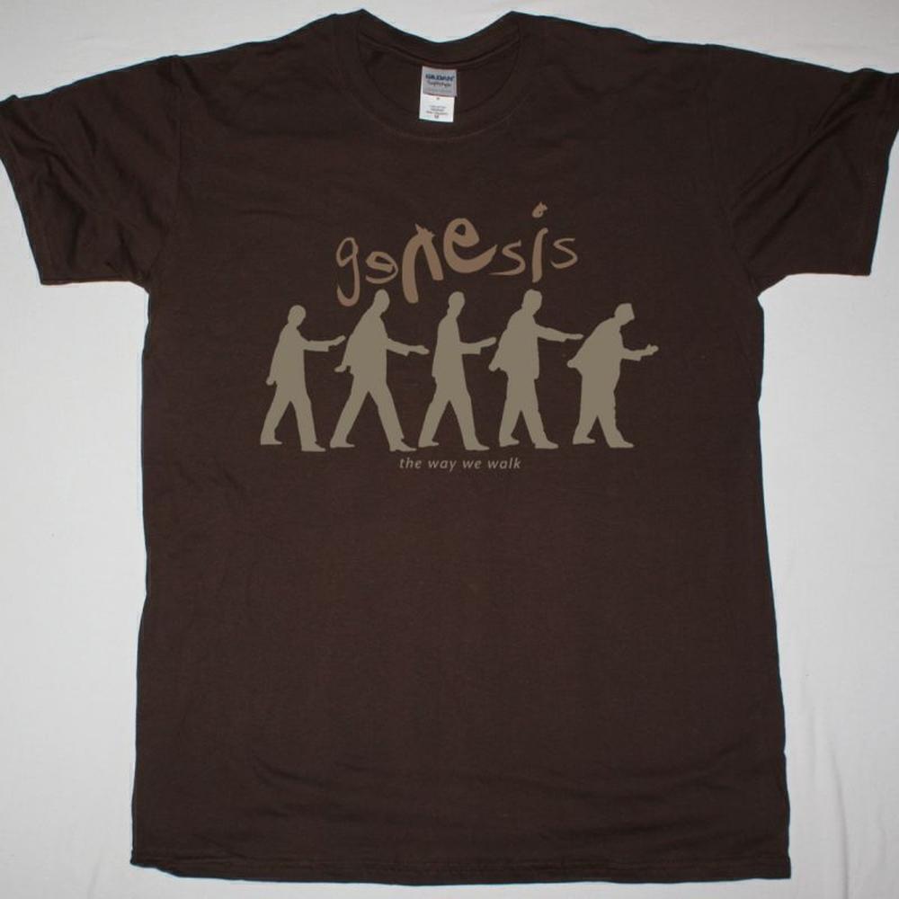 Genesis The Way We Walk Classic Album New Brown Graphic T-Shirt